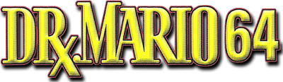 Dr. Mario 64 logo for Nintendo 64